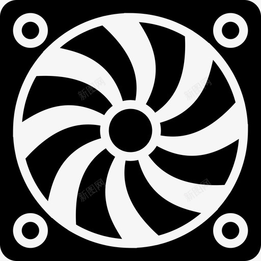 冷却器计算机冷却器冷却风扇图标svg_新图网 https://ixintu.com 冷却器 冷却风扇 吹风 技术 空气 组件 计算机冷却器 计算机风扇 通风口