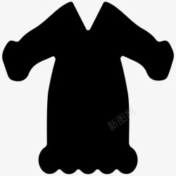 羊毛连衣裙采购产品洋装童装针织连衣裙图标高清图片