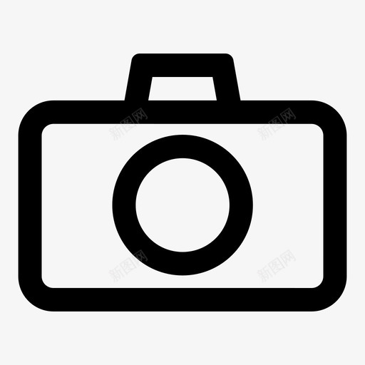 照相机眼睛图像图标svg_新图网 https://ixintu.com 图像 图片 屏幕 摄影 照片 照相机 眼睛 线条样式 镜头