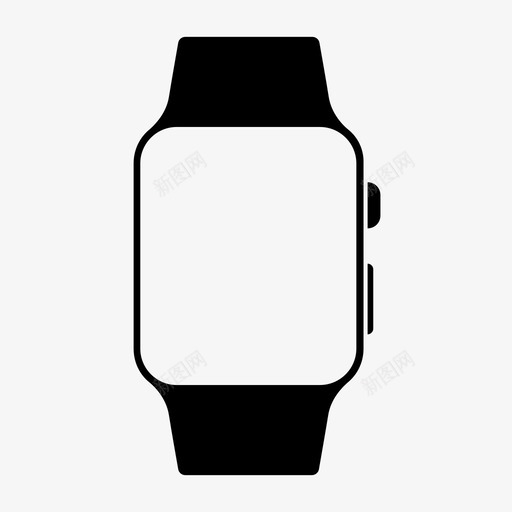 智能手表最新腕表图标svg_新图网 https://ixintu.com wifi 平板 平板苹果设备 应用程序 技术 数字 智能手表 最新 腕表 设备