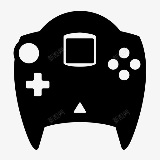 dreamcast控制台控制器图标svg_新图网 https://ixintu.com dreamcast 副本 土壤 控制台 控制器 游戏 电视 视频游戏 视频游戏控制器