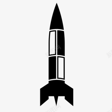 火箭升空炸弹图标图标