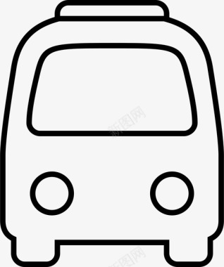 巴士汽车售票员图标图标