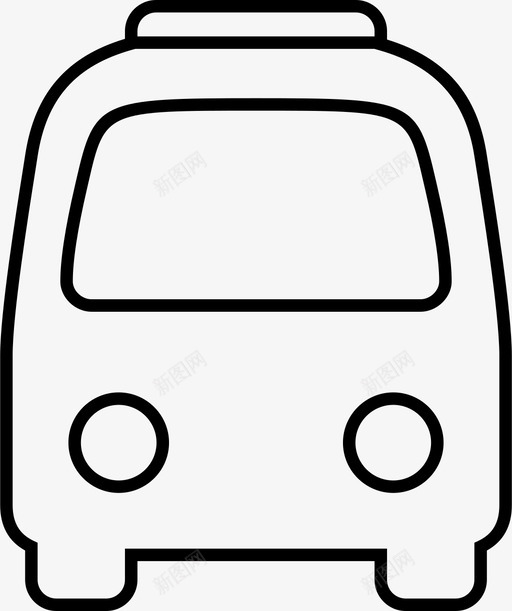 巴士汽车售票员图标svg_新图网 https://ixintu.com 乘客 交通工具 司机 售票员 图标线 巴士 汽车 车辆 边缘适度圆角