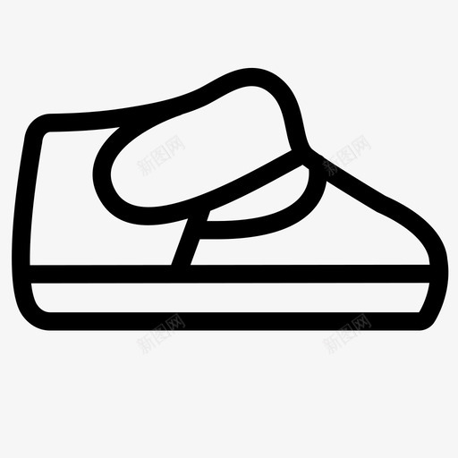 婴儿鞋儿童鞋类图标svg_新图网 https://ixintu.com 儿童 婴儿运动鞋 婴儿鞋 运动鞋 鞋类