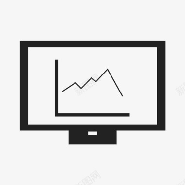 屏幕统计统计组织图标图标