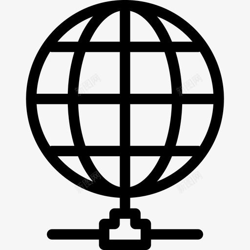 全球网络跨国公司全球存在图标svg_新图网 https://ixintu.com 全球存在 全球网络 多语种 广泛的连通性 网络线图标 跨国公司 随时随地