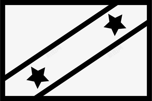 圣基茨和尼维斯国旗胜利标志圣基茨和尼维斯图标图标