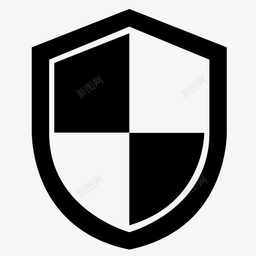 盾安全保护图标svg_新图网 https://ixintu.com 保护 安全 帮助 盾 盾徽 防御 防病毒 阻挡