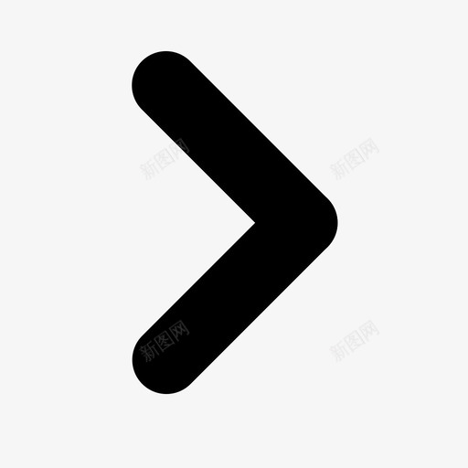右箭头通信图标svg_新图网 https://ixintu.com 右箭头 通信