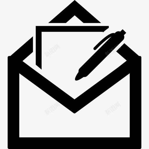 邮件写入接口计算机和媒体2图标svg_新图网 https://ixintu.com 接口 计算机和媒体2 邮件写入