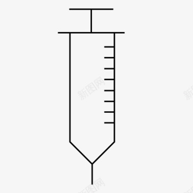 注射器医生卫生图标图标