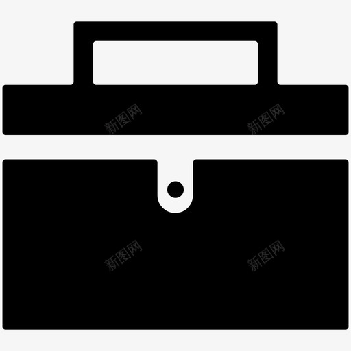 公文包办公包行李图标svg_新图网 https://ixintu.com 公文包 办公包 商务包 工具实心图标 旅行 行李