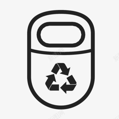 回收箱保存环境图标图标