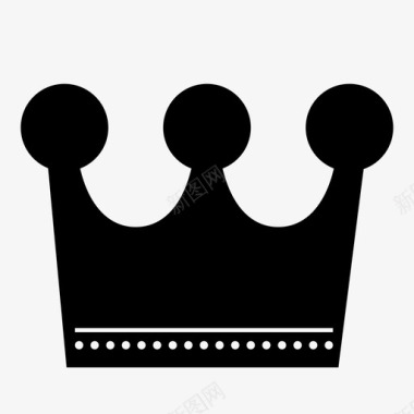 皇冠皇家皇室图标图标