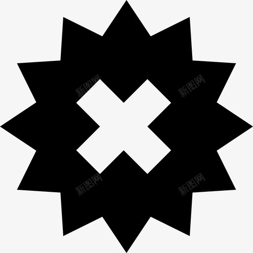 徽章错误贴纸图标svg_新图网 https://ixintu.com 不正确 丢弃 删除 取消 徽章 拒绝访问 清除 禁止访问 移除 贴纸 运动和徽章 错误