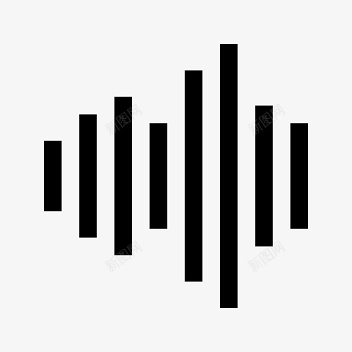 声波无线电波演奏图标svg_新图网 https://ixintu.com 乐器 声波 无线电波 演奏 音乐 音乐和乐器 音频