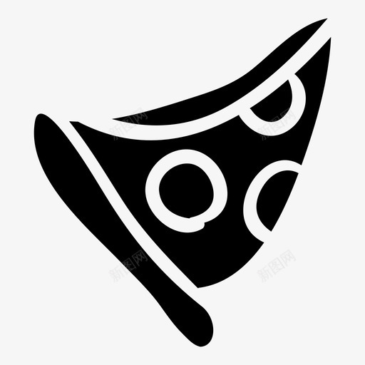 披萨小吃披萨片图标svg_新图网 https://ixintu.com 增益 小吃 快餐 手绘 披萨 披萨片 素描 食品 餐厅 香肠披萨