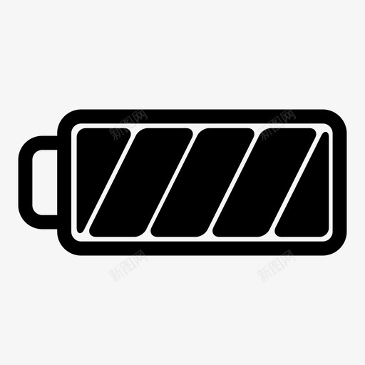 电池aa电池电池电量图标svg_新图网 https://ixintu.com aaa电池 aa电池 满电 电池 电池电量