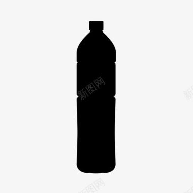 水瓶水化塑料瓶图标图标