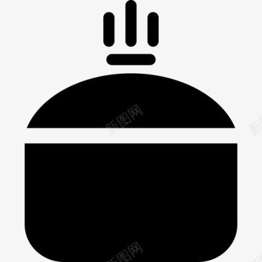 火锅烹饪烹饪锅图标图标