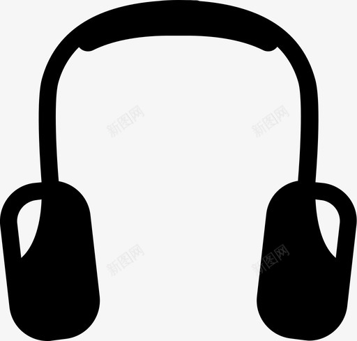 耳机佩戴声音图标svg_新图网 https://ixintu.com edc edc日常携带 佩戴 佩戴耳机效果更佳 声音 携带 收听 耳机 舒适 音乐