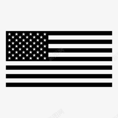 美国国旗国家七月四日图标图标