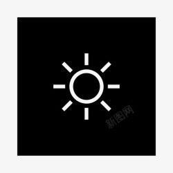 温暖五月天太阳温暖阳光图标高清图片