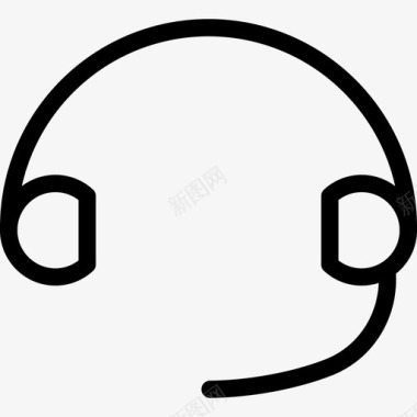 耳机耳塞扬声器图标图标