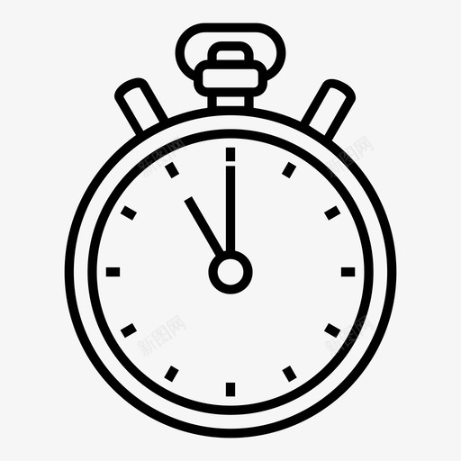 秒表计时器秒图标svg_新图网 https://ixintu.com 寄存器 手机 时钟 盒子 相册 秒 秒表 缓存 计时器