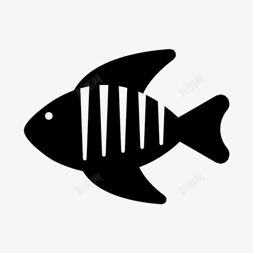 鱼动物油炸鱼图标svg_新图网 https://ixintu.com 动物 油炸鱼 海洋 海洋动物 海洋生物 海鲜 鱼