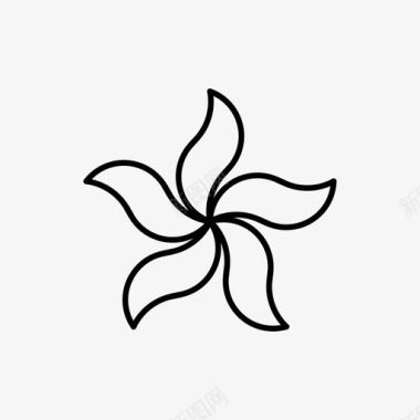 花纺纱机植物图标图标