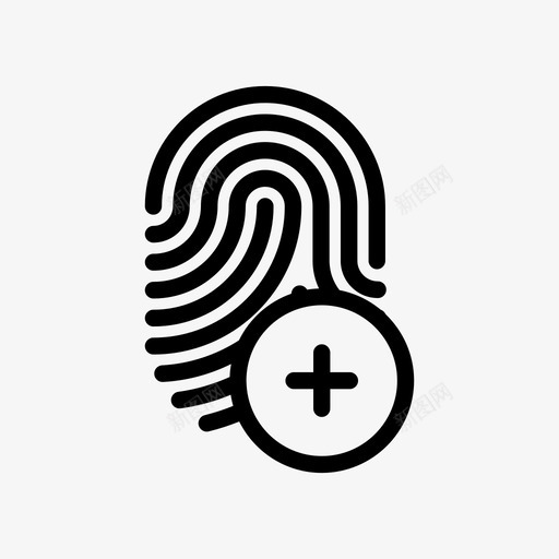 指纹添加触摸传感器图标svg_新图网 https://ixintu.com iphone 个人 传感器 安全 屏幕 扫描 指纹 指纹添加 触摸 身份