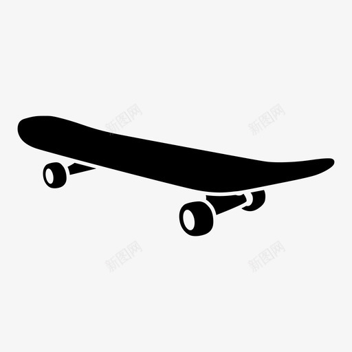 滑板滑冰运动图标svg_新图网 https://ixintu.com 所有关于滑冰的 滑冰 滑板 玩具 轮子 运动