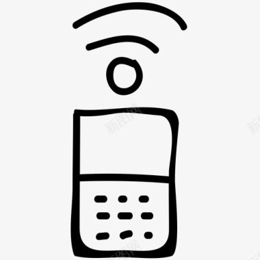 wifi连接手机通信图标图标