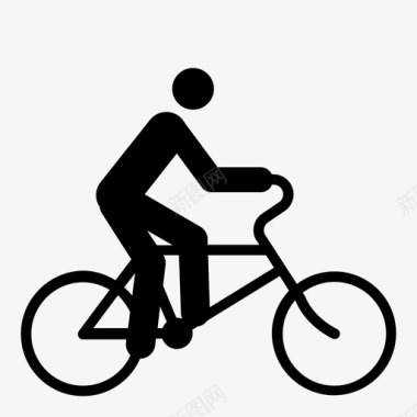 自行车手轮子交通工具图标图标