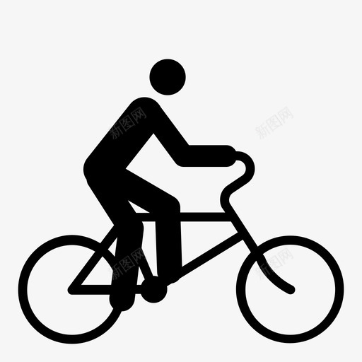 自行车手轮子交通工具图标svg_新图网 https://ixintu.com 交通工具 男人的变化 自行车 自行车手 自行车道 轮子 运动