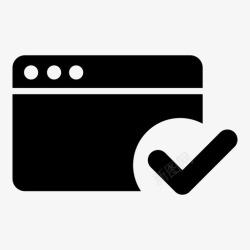 支持验证维护应用程序窗口已验证图标高清图片