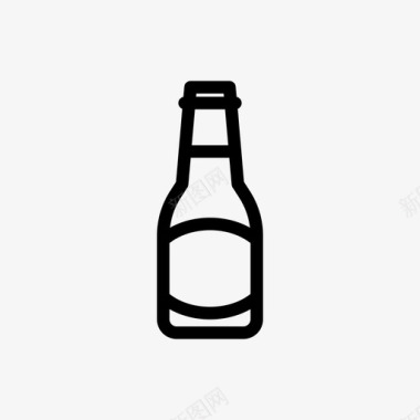 酒瓶醉酒酗酒图标图标