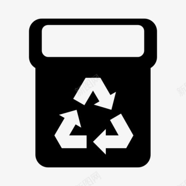 回收站可回收回收图标图标