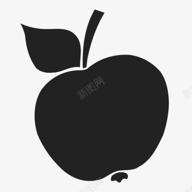 苹果食用食物图标图标