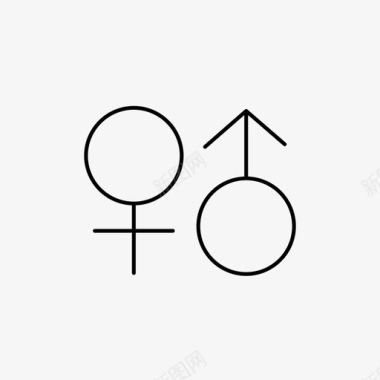 性别女性卫生间图标图标