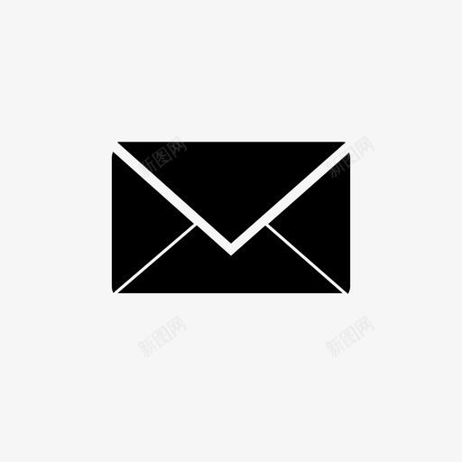 邮件撰写信封图标svg_新图网 https://ixintu.com 信件 信使 信封 撰写 收件箱 消息 邮件