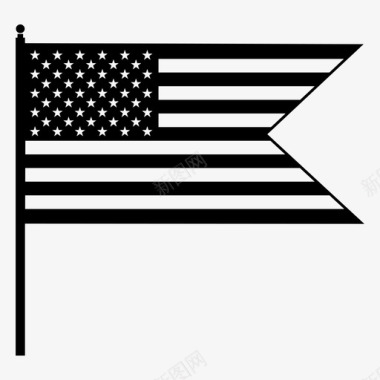 美国国旗美国美利坚合众国图标图标