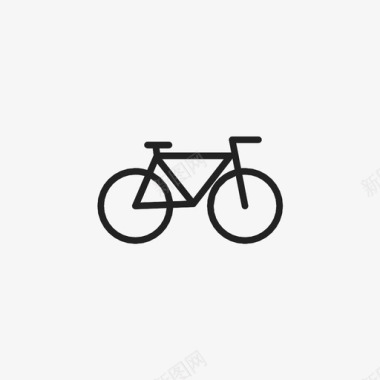 自行车骑自行车通勤图标图标