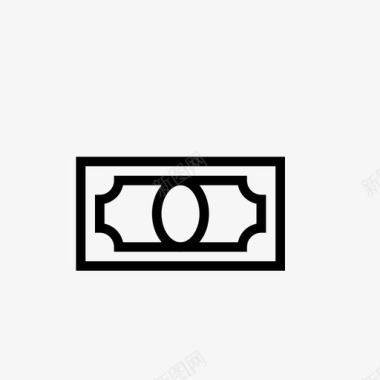 货币银行现金图标图标
