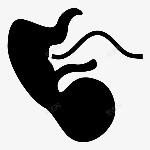 胎儿怀孕新生儿图标svg_新图网 https://ixintu.com 人 儿童 出生 婴儿 怀孕 新生儿 生命 细菌 胎儿 胚胎