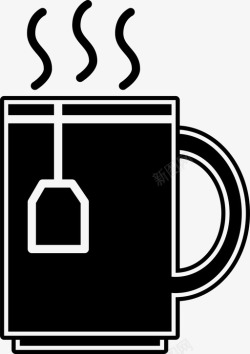 杯子的设计茶下午茶咖啡因图标高清图片