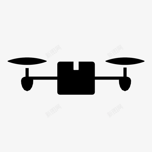 无人机物流运输解决方案图标svg_新图网 https://ixintu.com 交货 供应链 工作 无人机物流 服务 解决方案 货物 运输 飞机