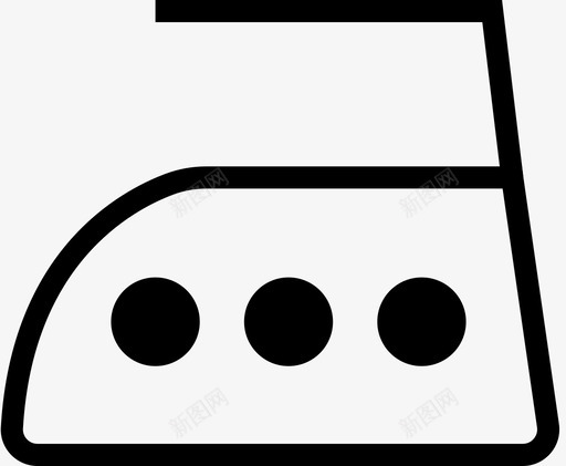 熨斗高熨高折叠图标svg_新图网 https://ixintu.com 折叠 洗衣 清洁 熨中等 熨斗低 熨斗高 熨烫 熨烫任何温度 熨高